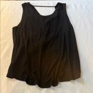 Athleta Black Tank Top with Modern Style
